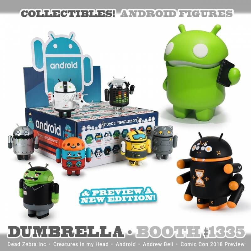 Andrew Bell x Dumbrella x FYE SDCC 2018 Releases - The Toy