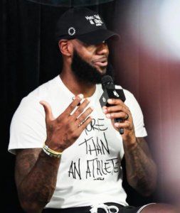 lebron more than an athlete hat