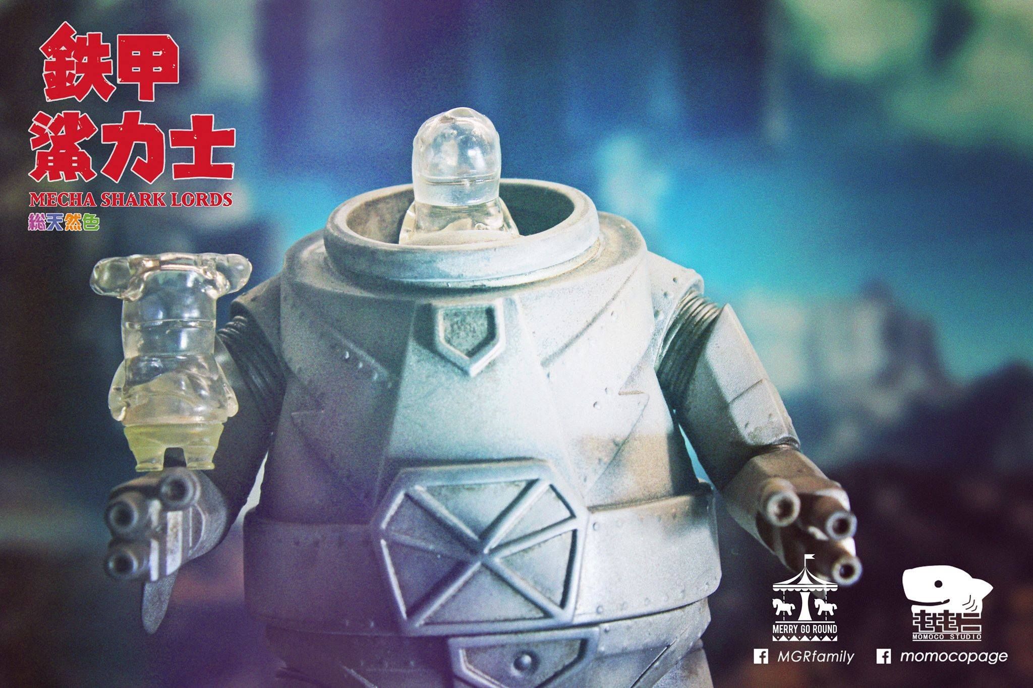 Mecha Shark Lords Iron Shark By Momoco Studio x Merry Go
