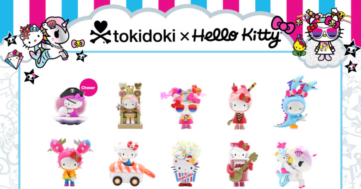 The Toy Chronicle Tokidoki X Hello Kitty Mini Blind Box