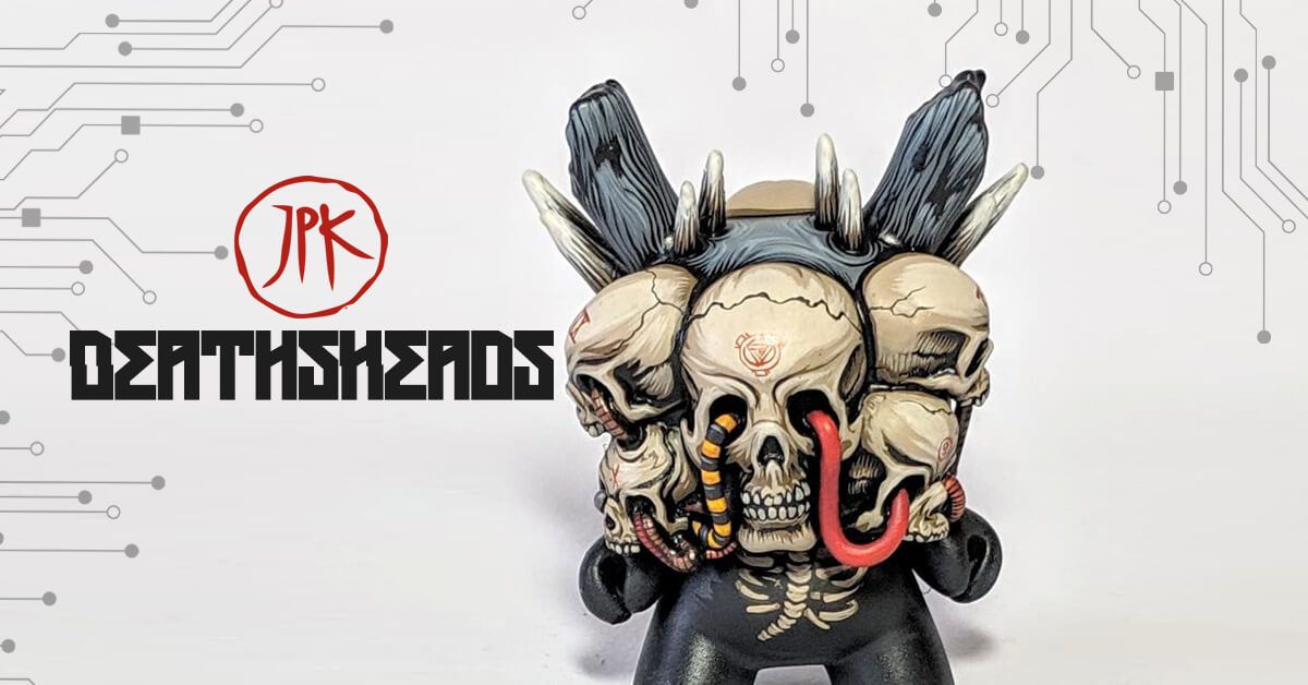 DeathsHeads Dunny JPK x KIDRobot