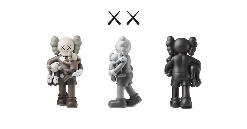 kaws clean slate vinyl figure