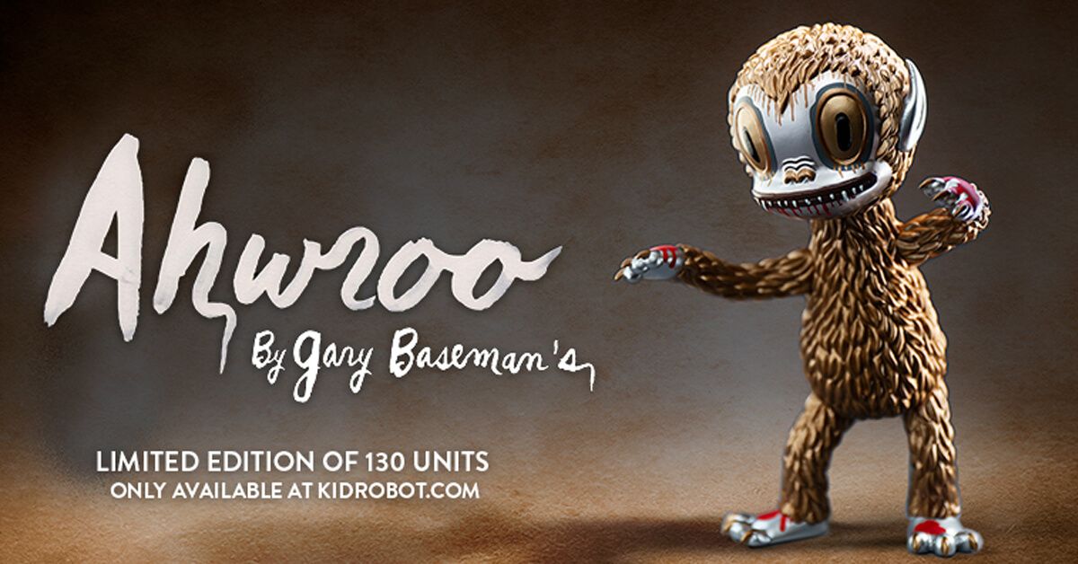 Metallic Ahwroo Exclusive by Kidrobot x Gary Baseman! - The