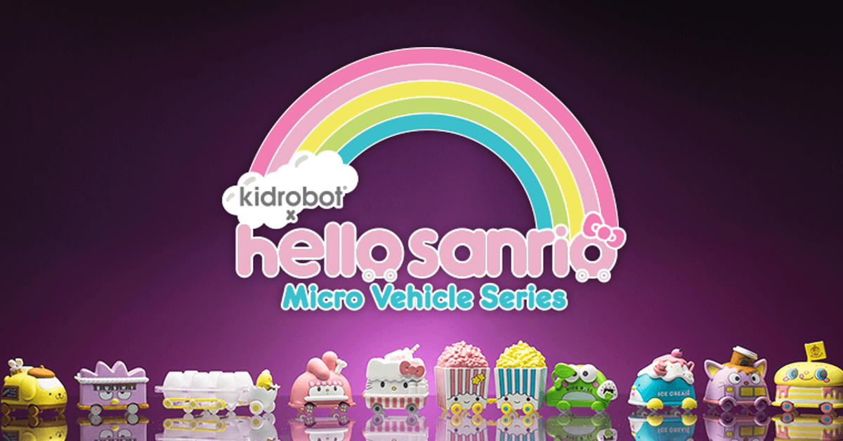 Hello Sanrio Micro véhicules aveugles Sacs par Kidrobot 