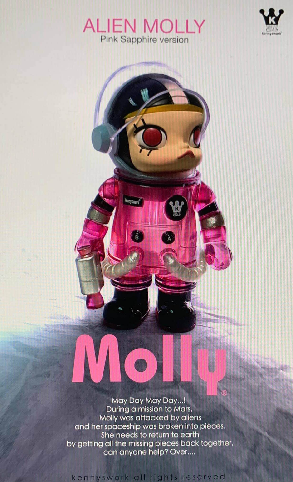 ALIEN MOLLY NO.2 希少品 ALIEN MOLLY NO.2 希少品 Kennys work Product name: Alien