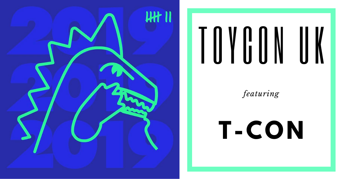ToyCon uk 2019 T-Con Toyconosaurus header