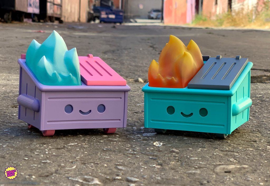 dumpster fire 100 soft