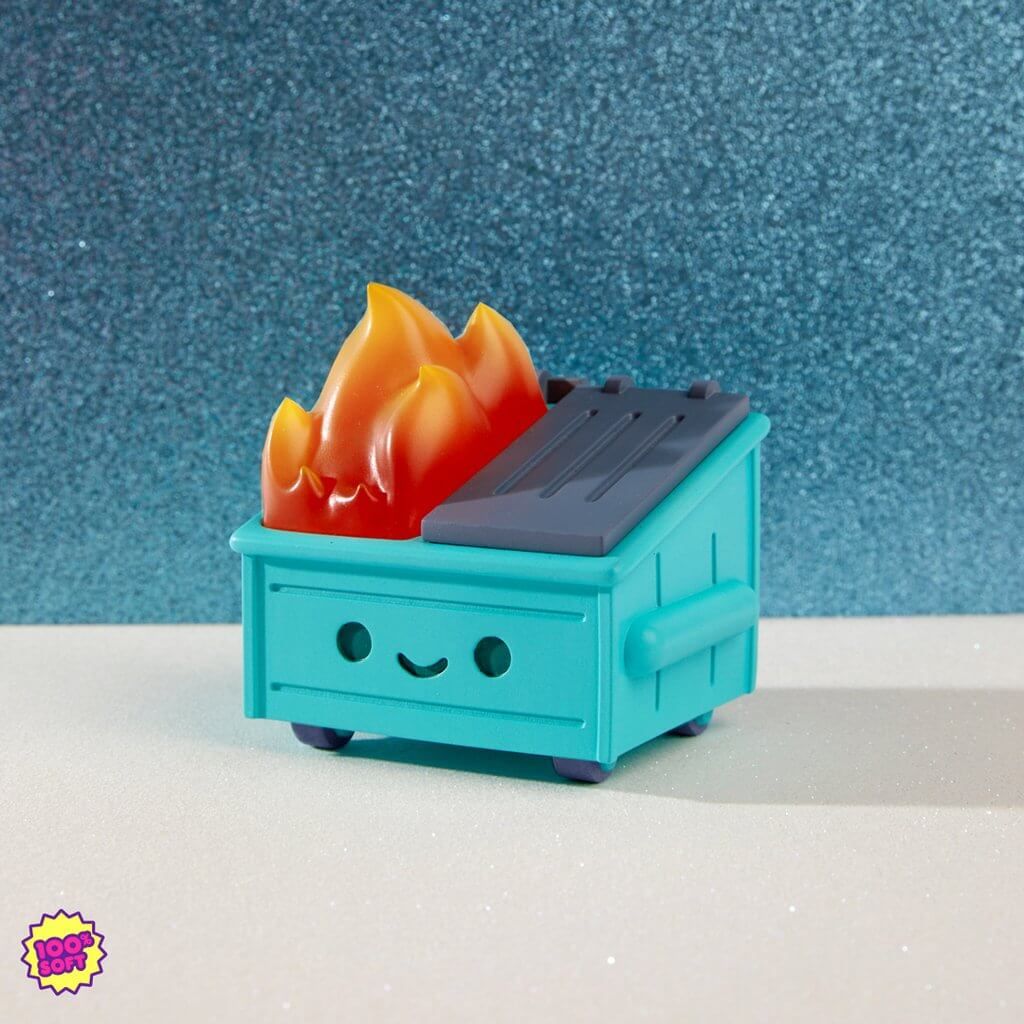 dumpster fire 100 soft