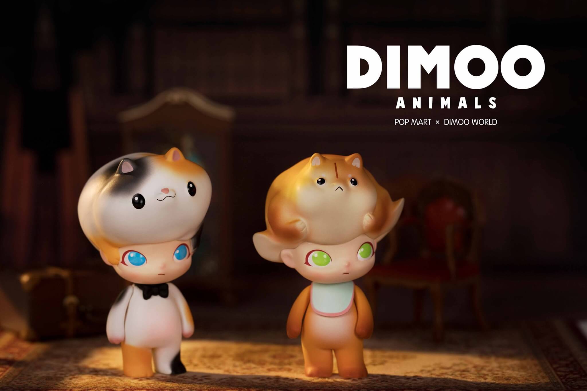 Dimoo World Animals series by AYAN Tang x POP MART - The Toy