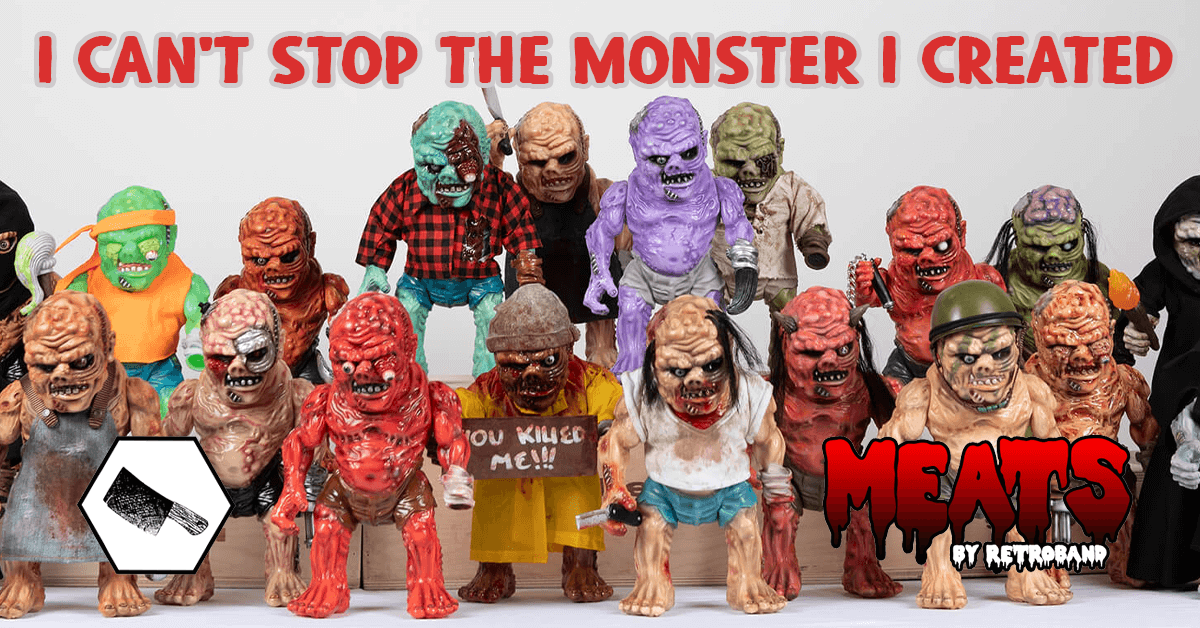 Retroband-I-cant-stop-the-Monster-I-created-solo-exhibition