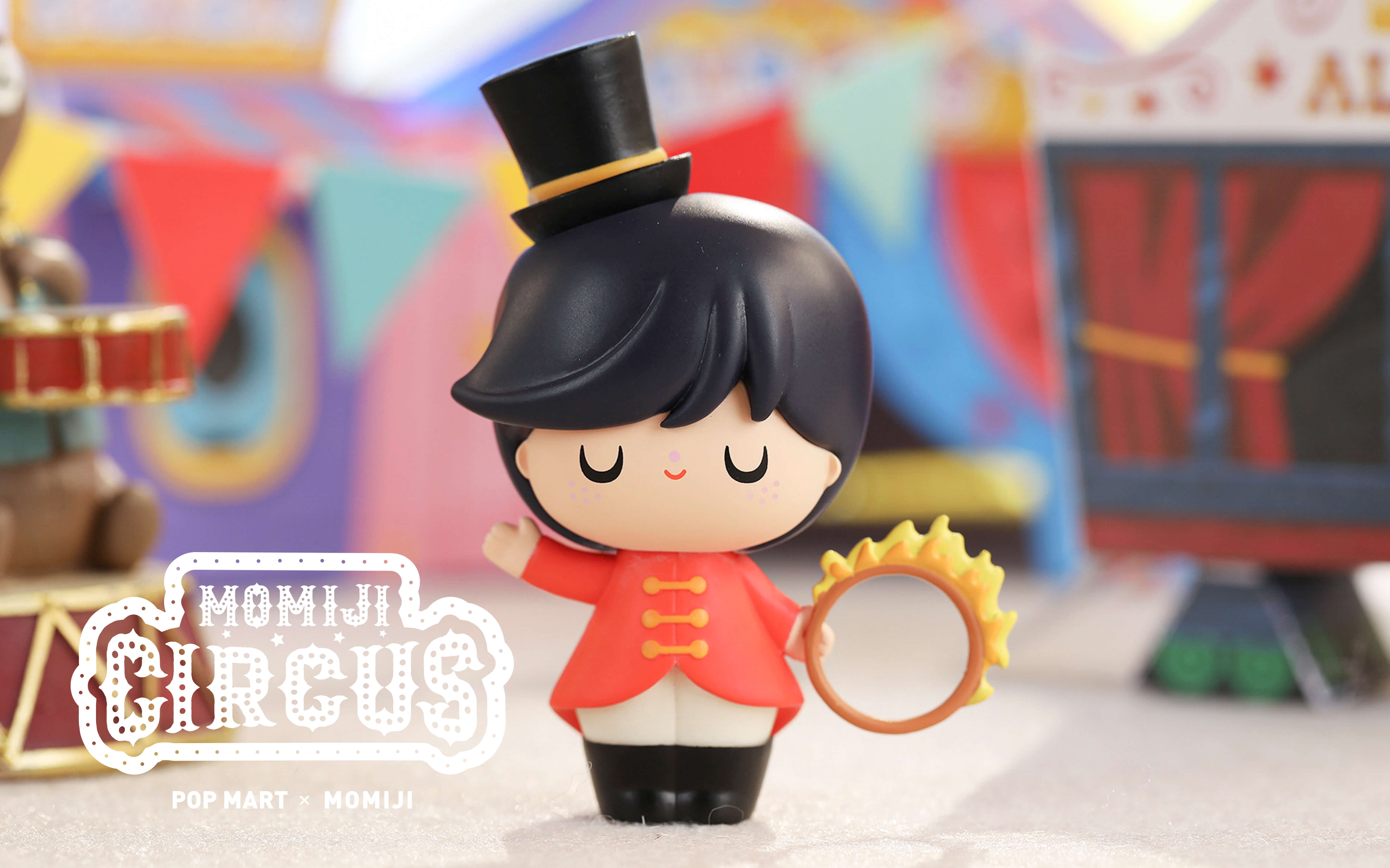 Details about   POP MART x MOMIJI Circus Series Bessie Mini Figure Designer Art Toy Figurine New