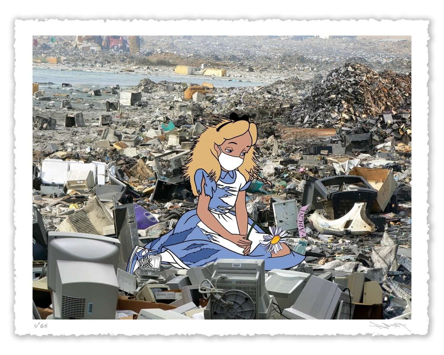 Alice In Wasteland by ABCNT x Mighty Jaxx The Toy