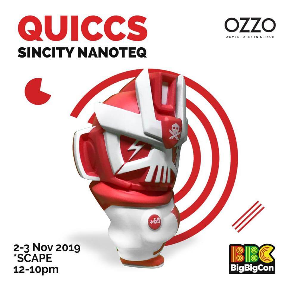 The Toy Chronicle Sincity Nano Teq By Quiccs X Devil Toys Bigbigcon Ozzo Exclusive