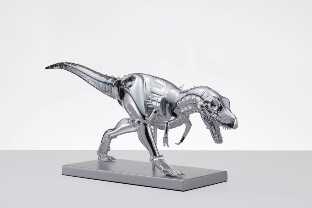 Hajime Sorayama 2G TRex Keychain Chrome Key Chain | eBay