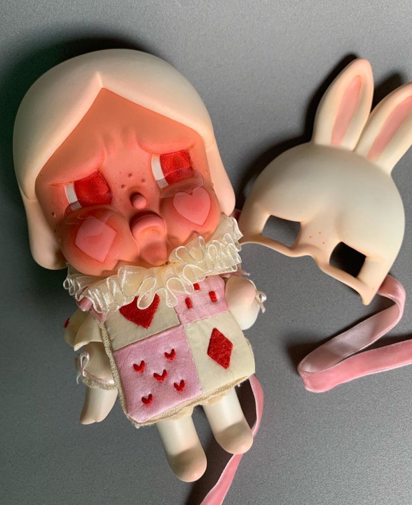 THE GREAT WHITE RABBIT Crybaby by Molly