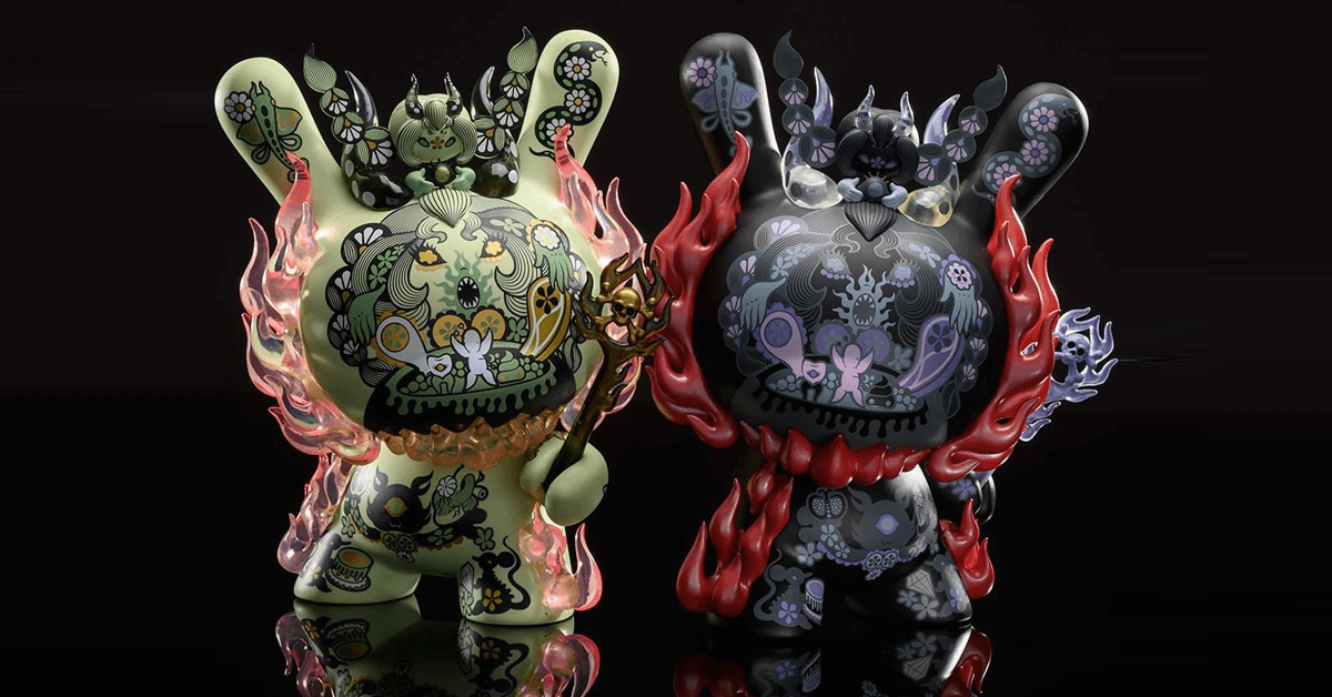 Release Details La Flamme Kidrobot 8inch Dunny by Junko Mizuno The Toy Chronicle