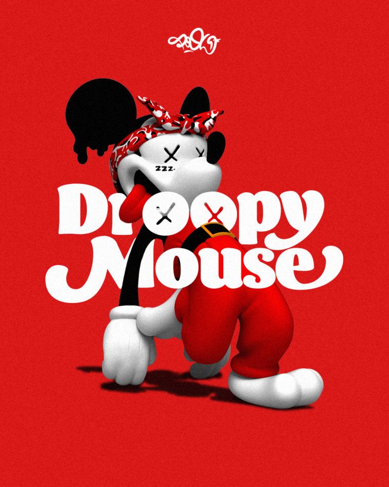 Droopy Mouse by PoOL x Mighty Jaxx! - The Toy Chronicle