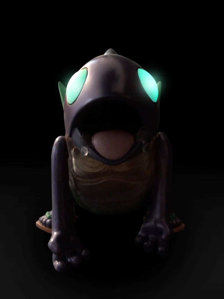 INSANE Maguro Senpai kaiju by Chino Lam - The Toy Chronicle