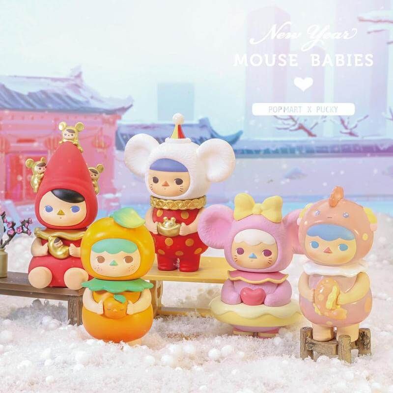 pucky new year mouse babies