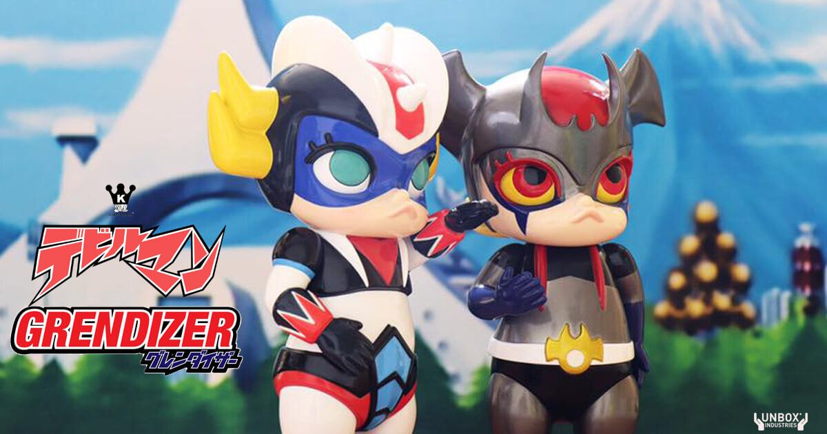 Grendizer Molly x Molly Devilman by Kenny Wong x Go Nagai x Unbox 