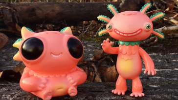 Salmon Sunset Wooper Loopers by Gary Ham