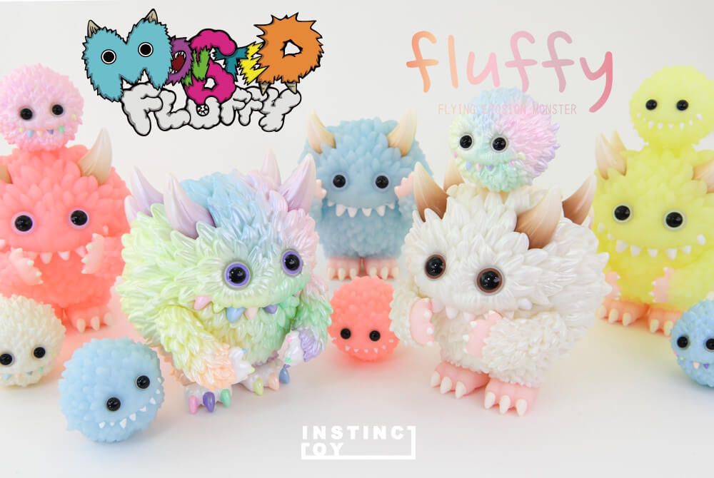 INSTINCTOY Glow in the Dark Fluffy & Mucky's - The Toy Chronicle INSTINCTOY Glow in the Dark Fluffy & Mucky's - The Toy Chronicle