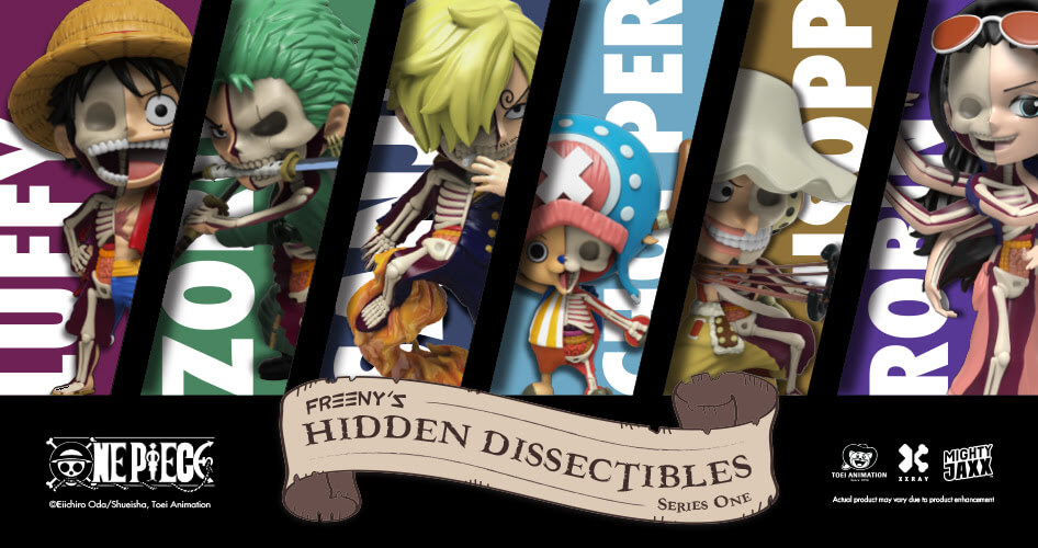 The Toy Chronicle Hidden Dissectibles One Piece By Jason Freeny X Mighty Jaxx