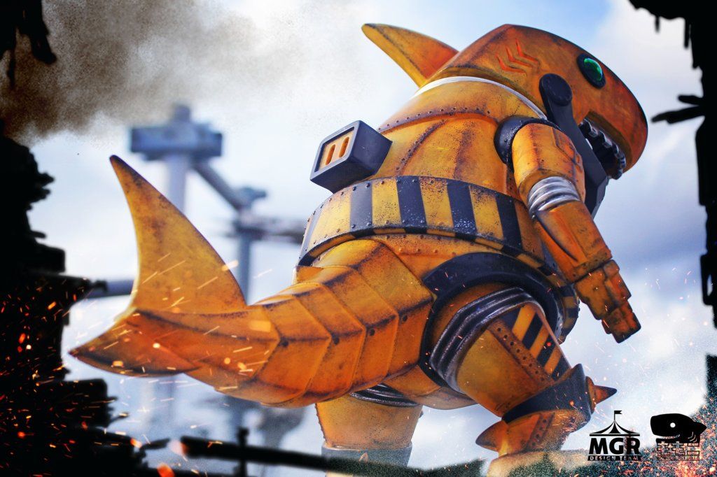 200% Mecha Shark Lords & Mecha Shark lords Jr Super Engineer