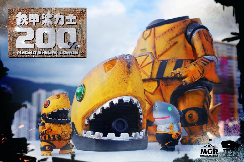 200% Mecha Shark Lords & Mecha Shark lords Jr Super Engineer