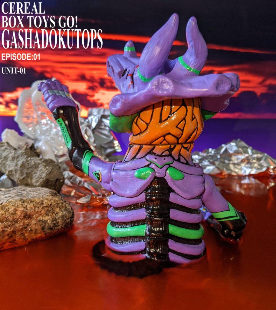 Gashadokutop Eva Unit-01 by Cereal Box Toys Go - The Toy