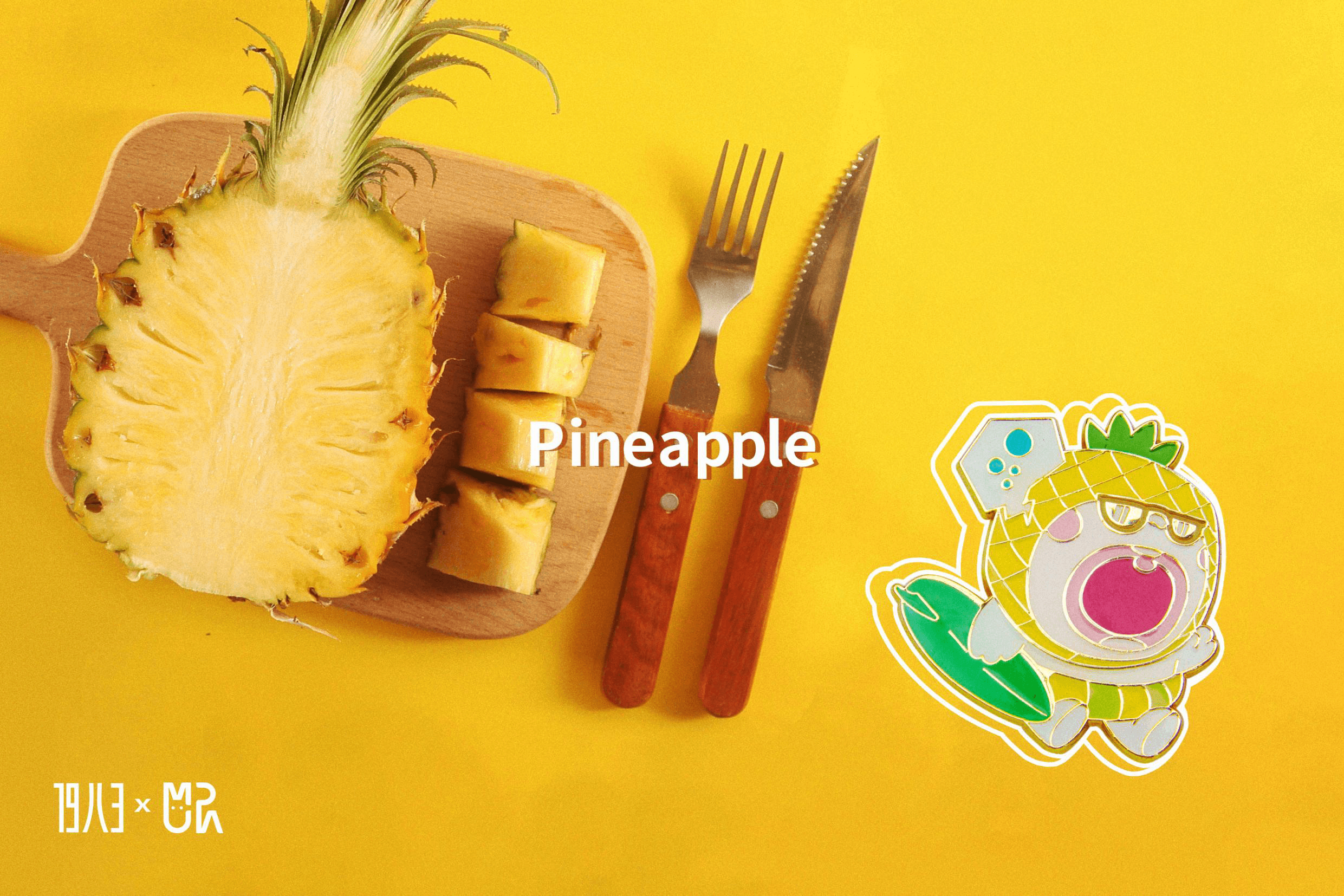 pineapple baby toy