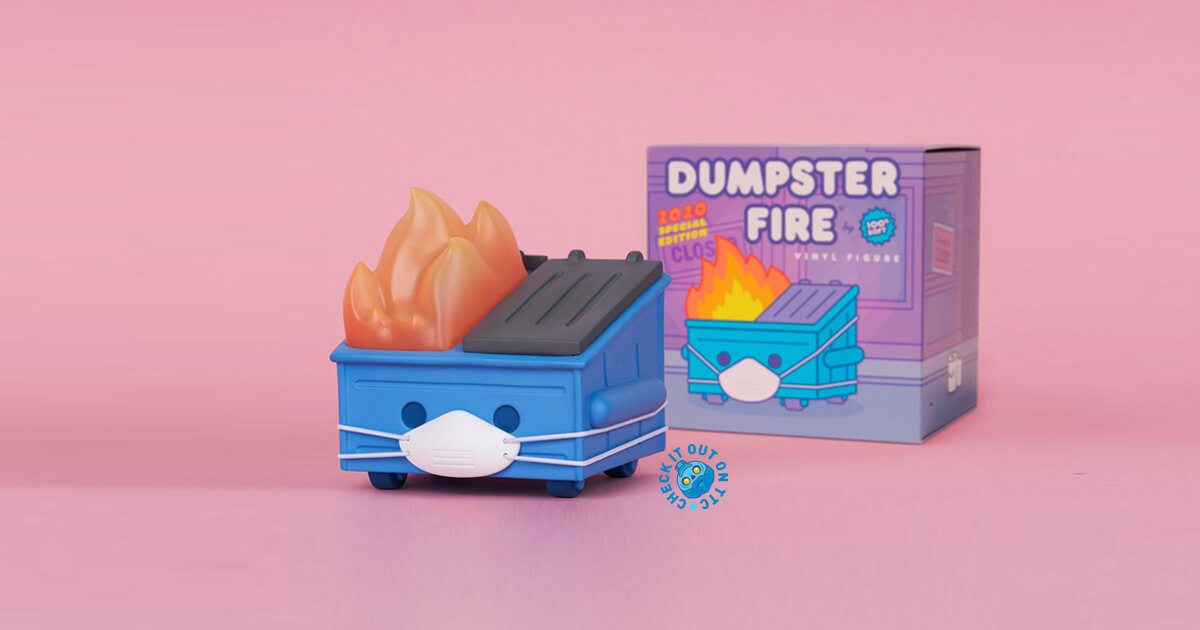dumpster fire 100 soft
