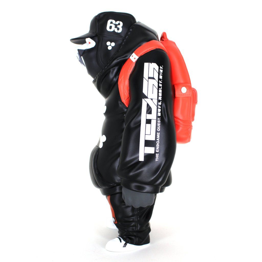 KAWS Tokyo First Kachamukku Figure Black Colorway Gachamukku