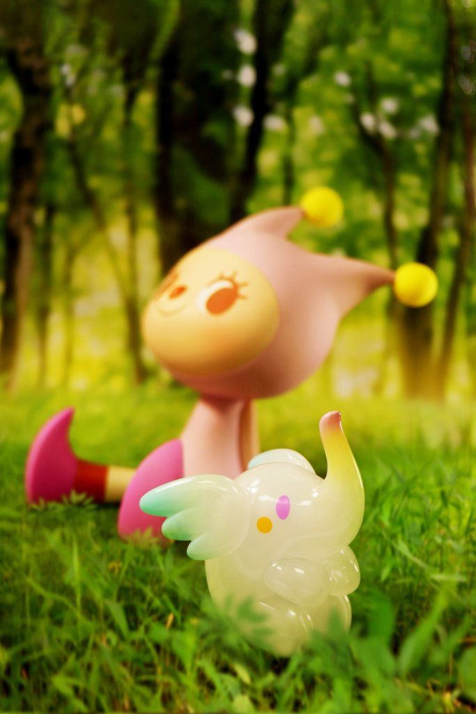 PINK & PEARL Edition Greenie and Elfie By Too Natthapong of