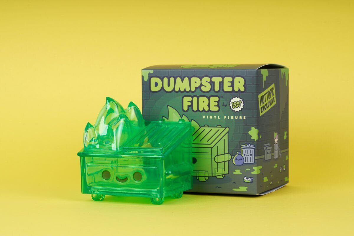 Dumpster Fire SLIME edition HOT TOPIC EXCLUSIVE by 100% Soft - The Toy ...