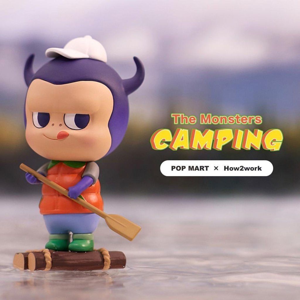 Pop Mart How2Work Labubu The Monsters Camping Series Vinyl