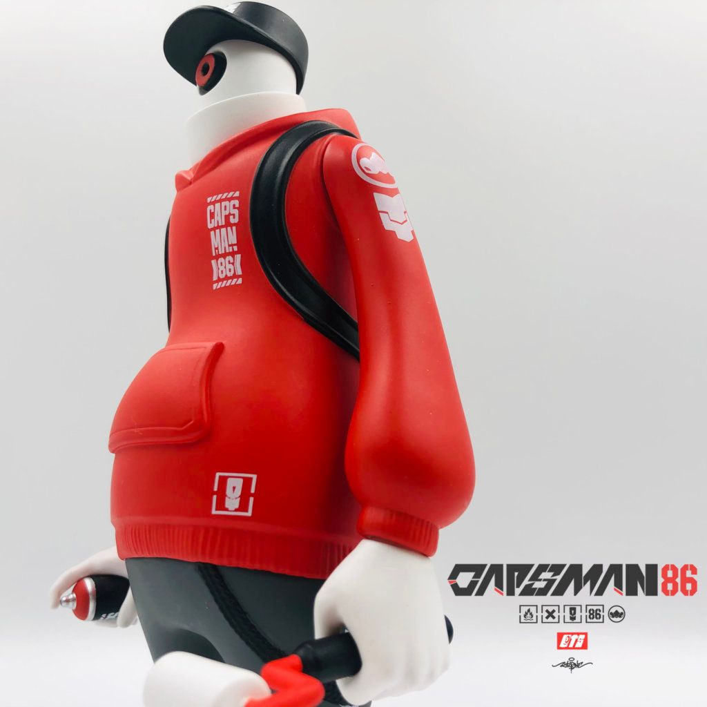Kilone x ETSTOYS CAPSMAN86 ORIGINAL01 涂鸦潮流人偶 - The Toy