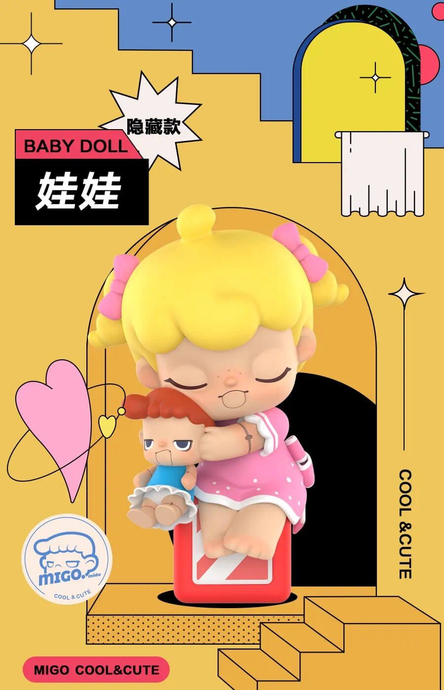 User-x Pop Mart Knight Migo Princess Penny Blister Package