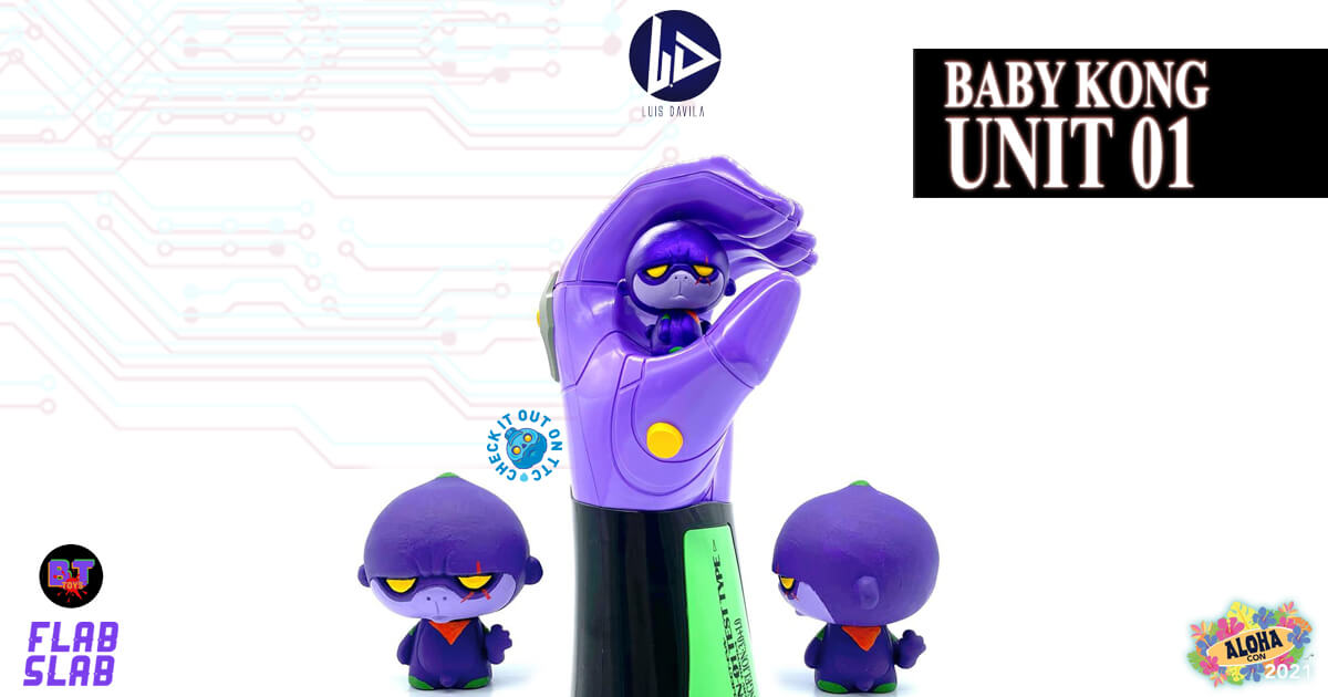 The Toy Chronicle Baby Kong Unit 01 Edition By Luis Davila X Bt Toys X Flabslab