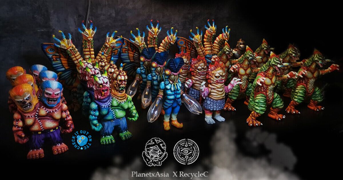 Planet X Asia VS RecycleC - The Toy Chronicle