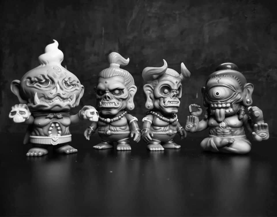 Sirichai Saebe RecycleC x KAIJU ONE GOLD SAVI and Yom Thai