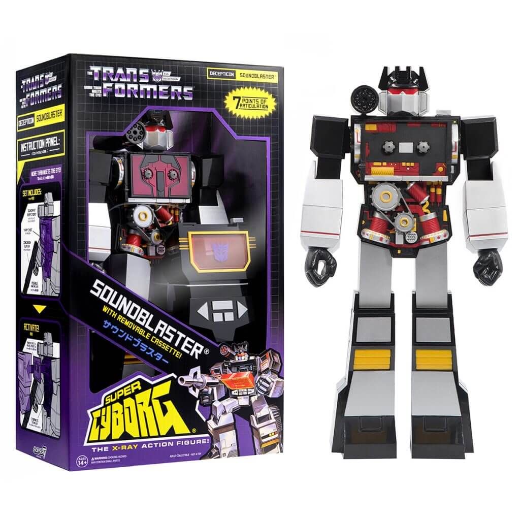 Transformers Super Cyborg - Soundwave (Soundblaster) by