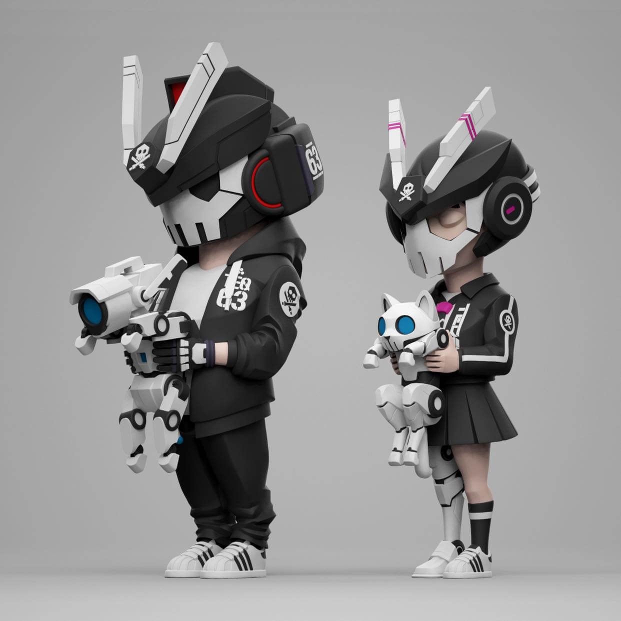 The Bulletpunk Syndicate TEQ63 + Mariko Set Alpha / Omega