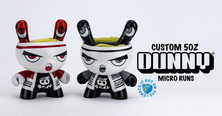 custom-5oz-dunny-micro-run-clutter-hot-actor-ttc