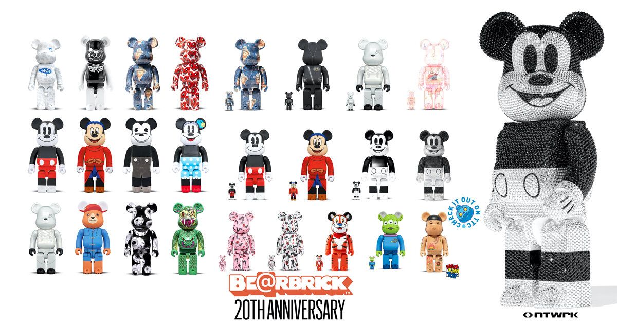 TMT BE@RBRICK 20周年記念セット レア 未開封 Celebrate 20 Years of BE@RBRICK - The Toy Chronicle