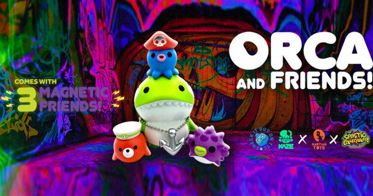 Kaze Studio x Martian Toys Spastic Collectibles Exclusive Orca