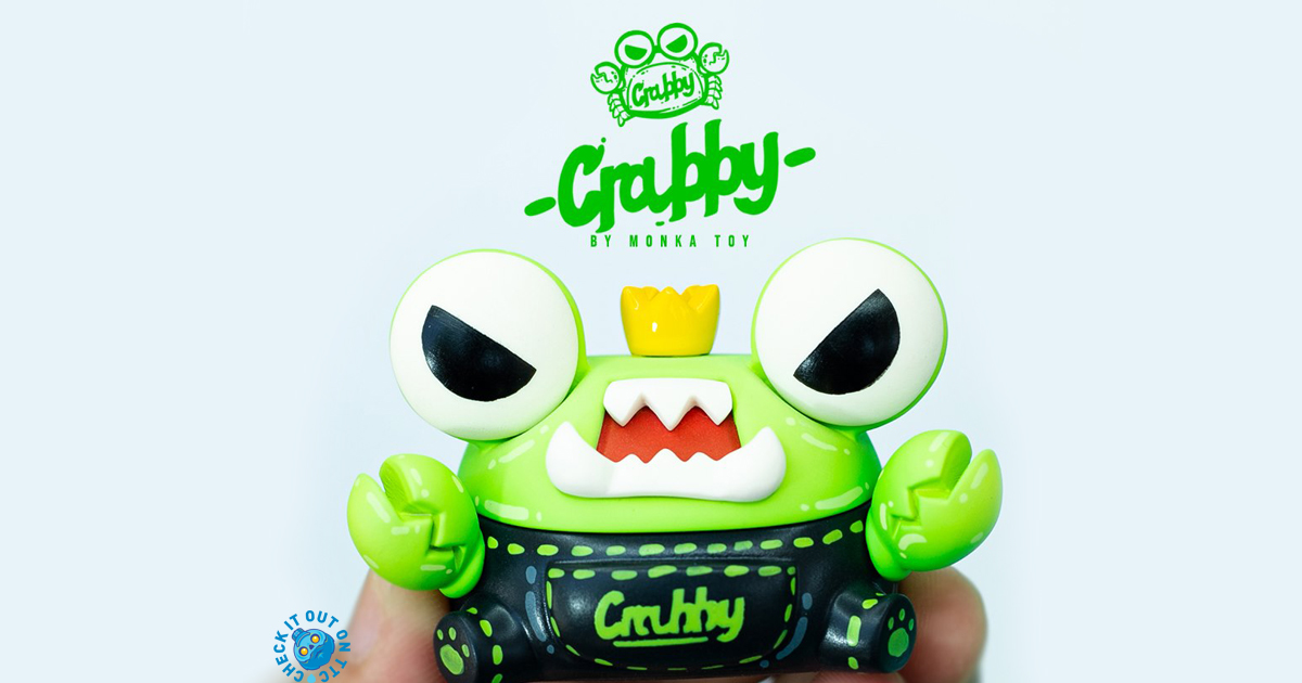 Monka Toys CRABBY Green Edition