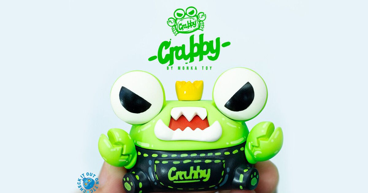 Monka Toys CRABBY Green Edition - The Toy Chronicle