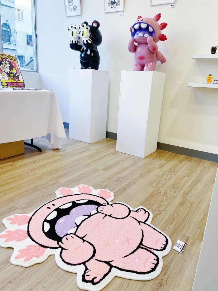 BOX DAY GALLERY GRAPE BRAIN POPUP - The Toy Chronicle