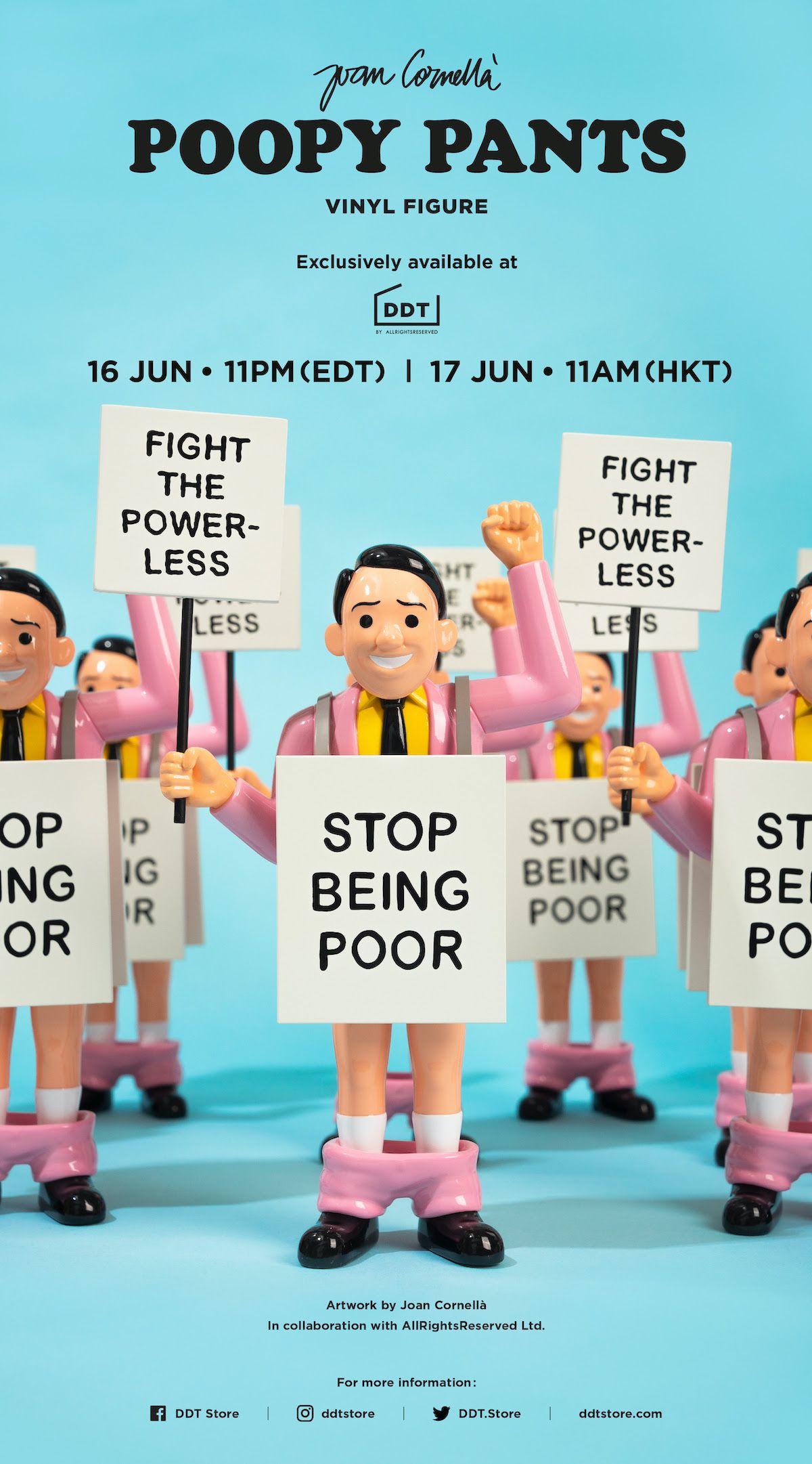 Joan Cornellà x AllRightsReserved Presents POOPY PANTS - The